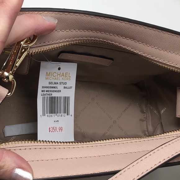 Nwt Michael kors selma stud Satchel ballet - Picture 5 of 5